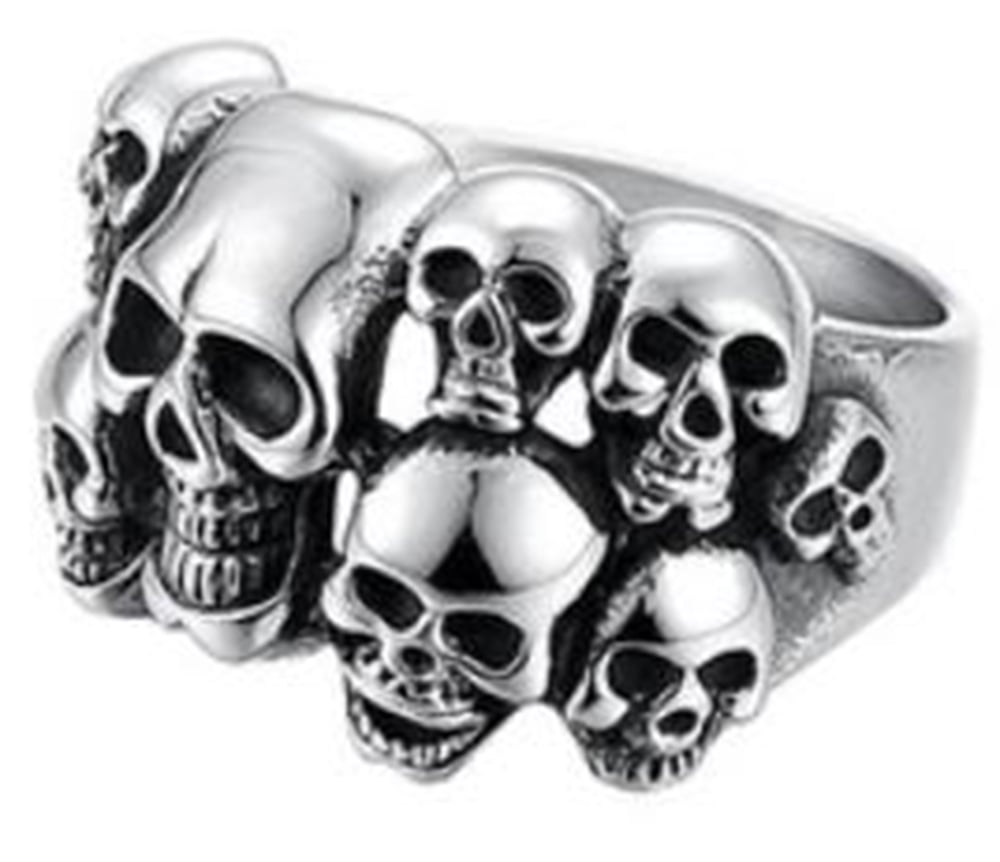 r102-stainless-steel-multi-skull-face-biker-ring-product-detail-image