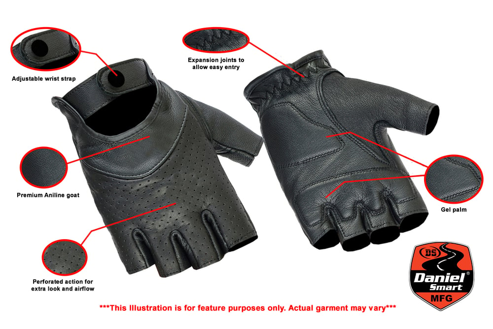 ds8-womens-perforated-fingerless-glove-product-detail-image