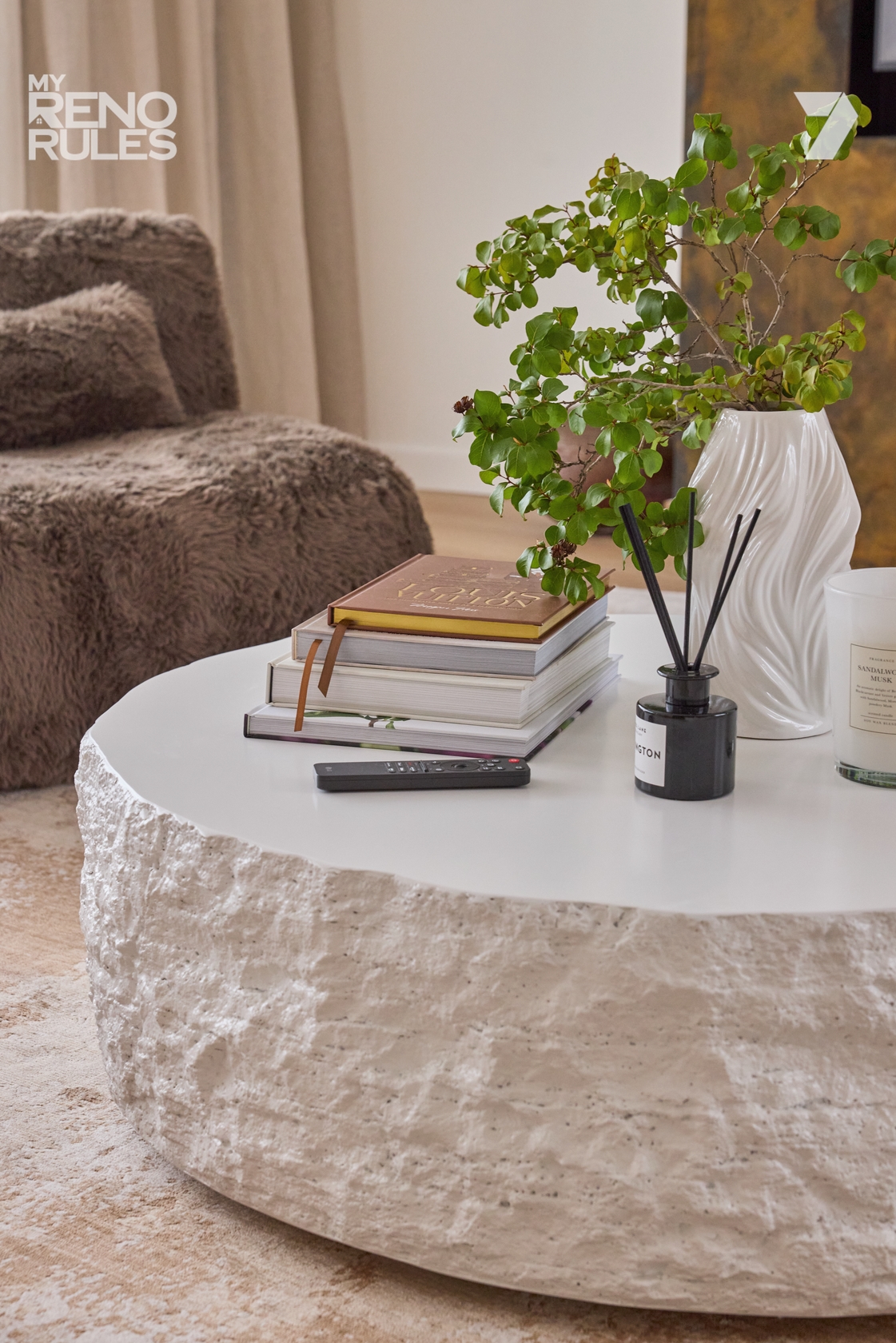 Iris Round Coffee Table