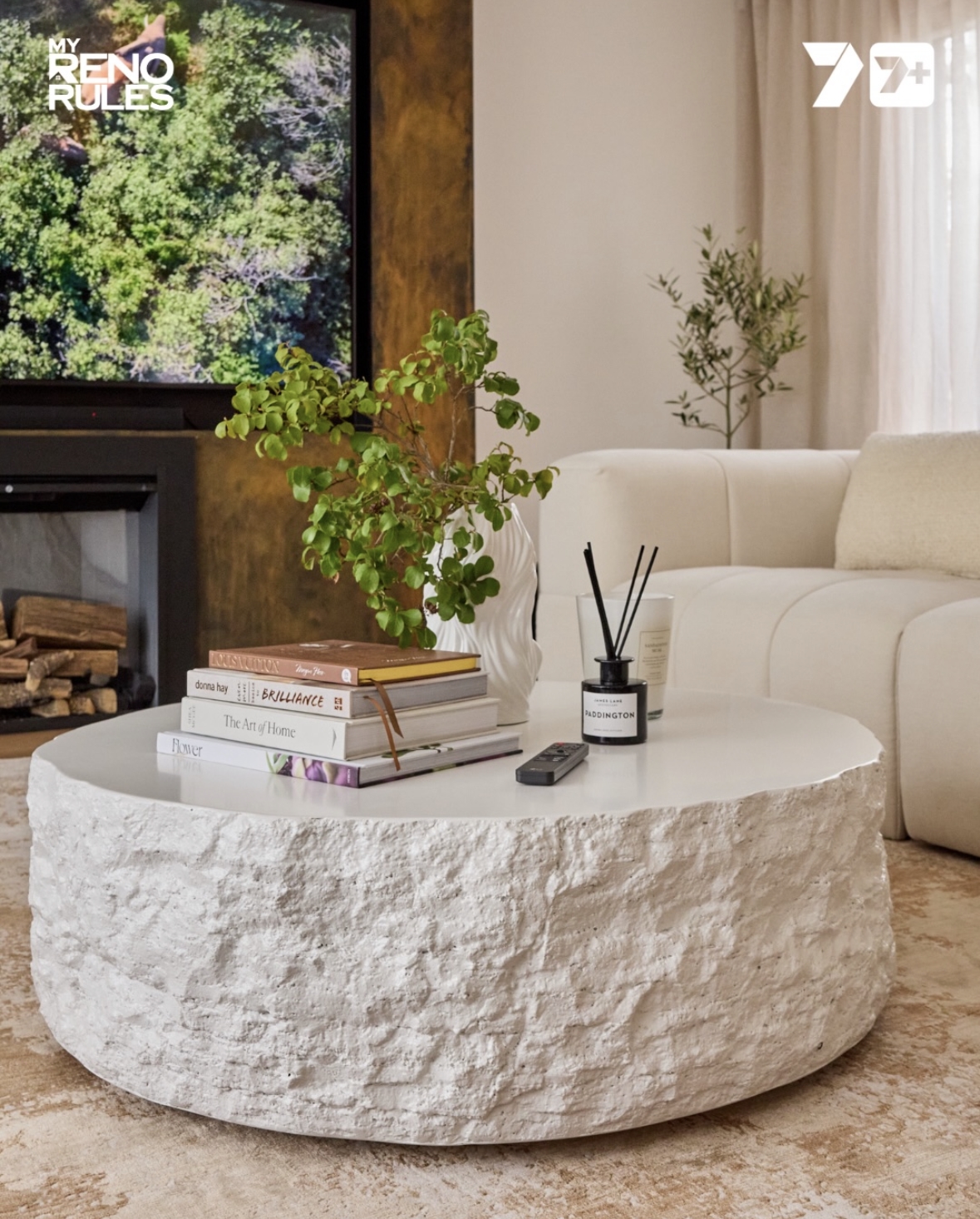 Iris Round Coffee Table