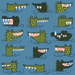 Crocodile Rock Blue