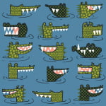 Crocodile Rock Blue