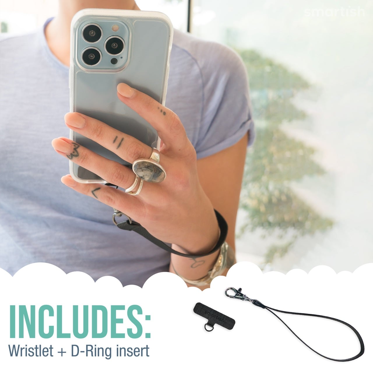 Case Clinger - Wristlet Smartish Case Clinger - Wristlet Smartish