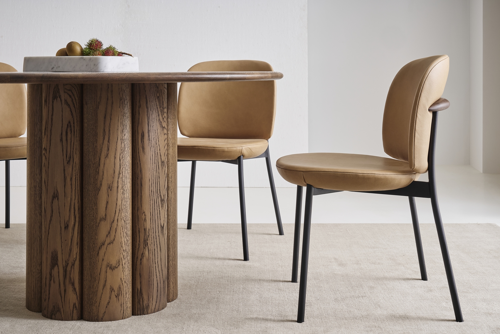 Kora Timber Round Dining Table