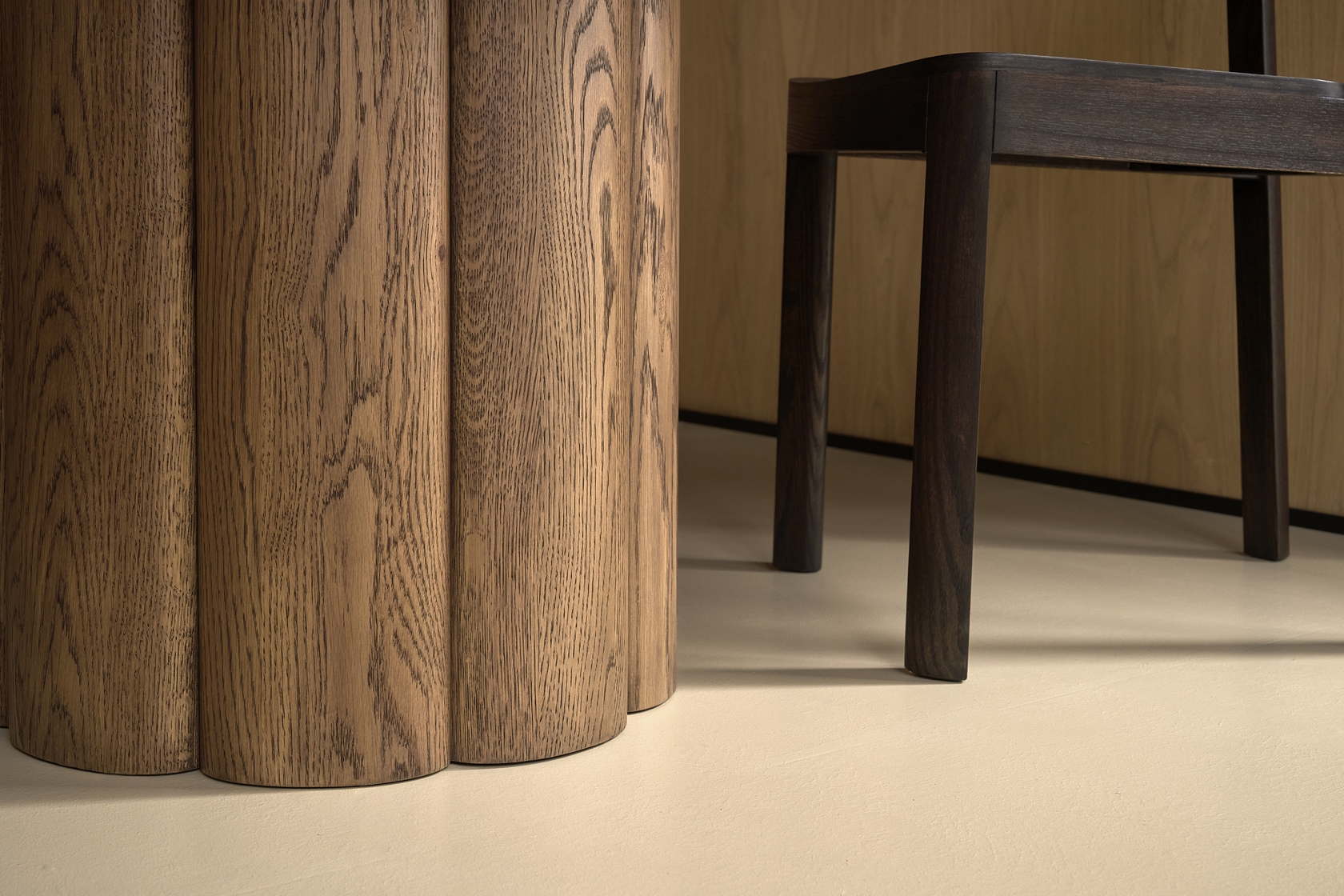 Kora Timber Round Dining Table