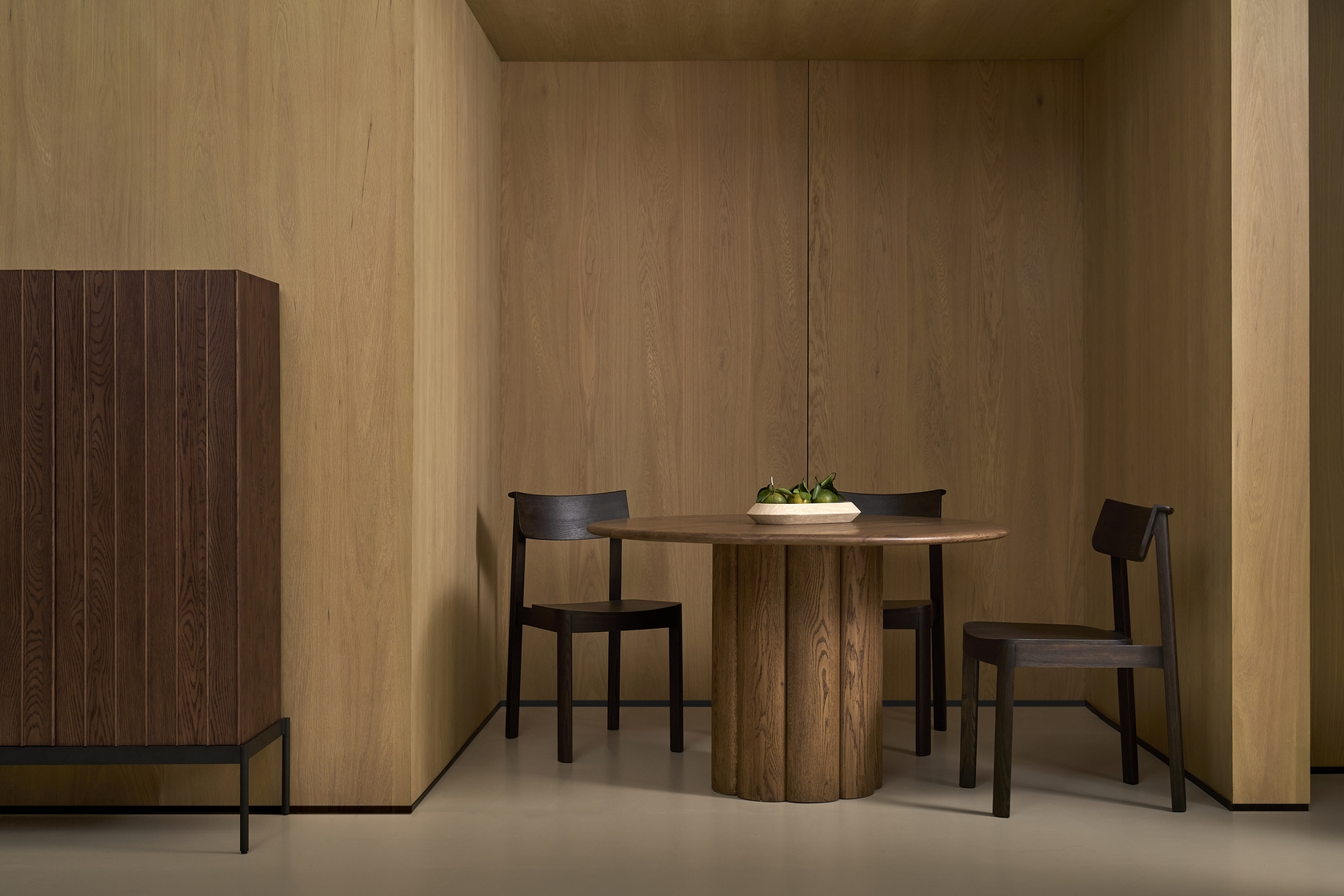 Kora Timber Round Dining Table