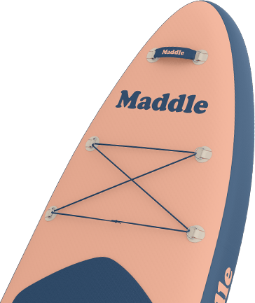 Maddle Inflatable Stand Up Paddle Boards, Ultra Light Double Layer  10'6''x32''x6', SUP Made for Everyone and All Skill Levels.  (Burgundy-Surf), Boards -  Canada