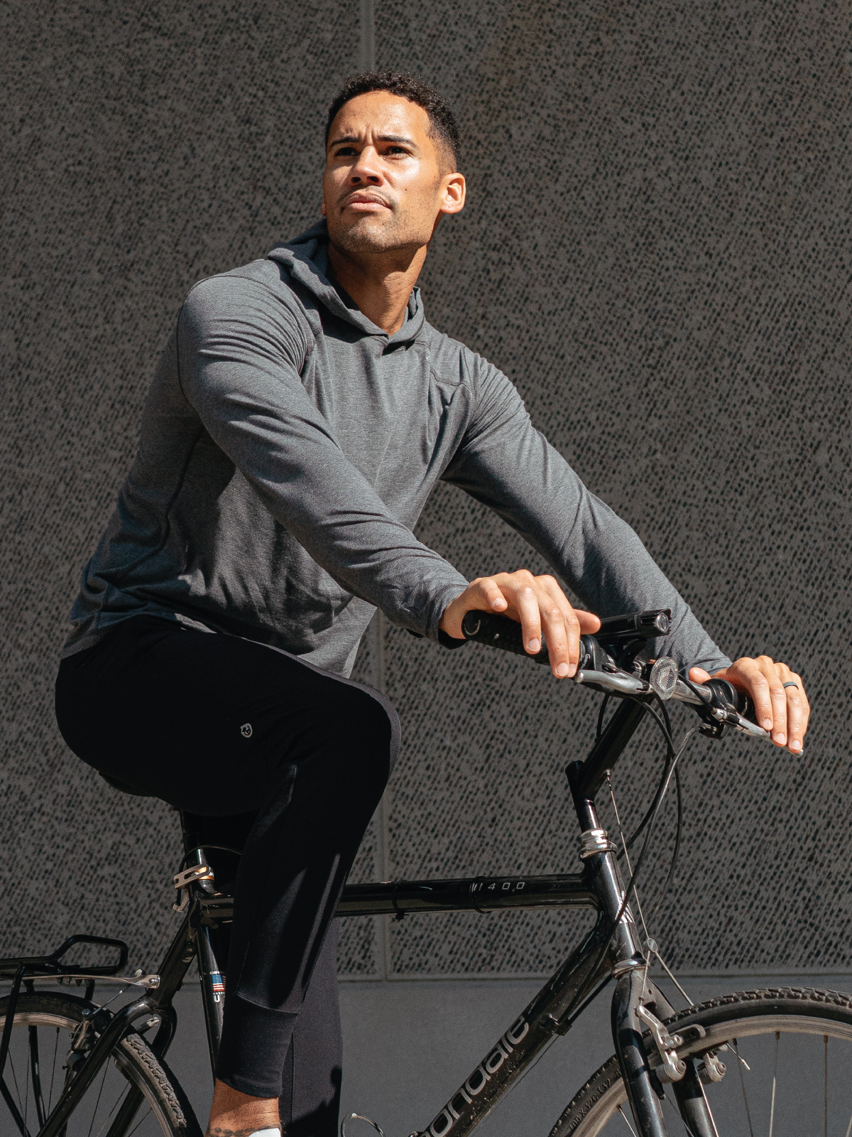 Men's Bamboo Carrollton Long Sleeve Hoodie by tasc Performance