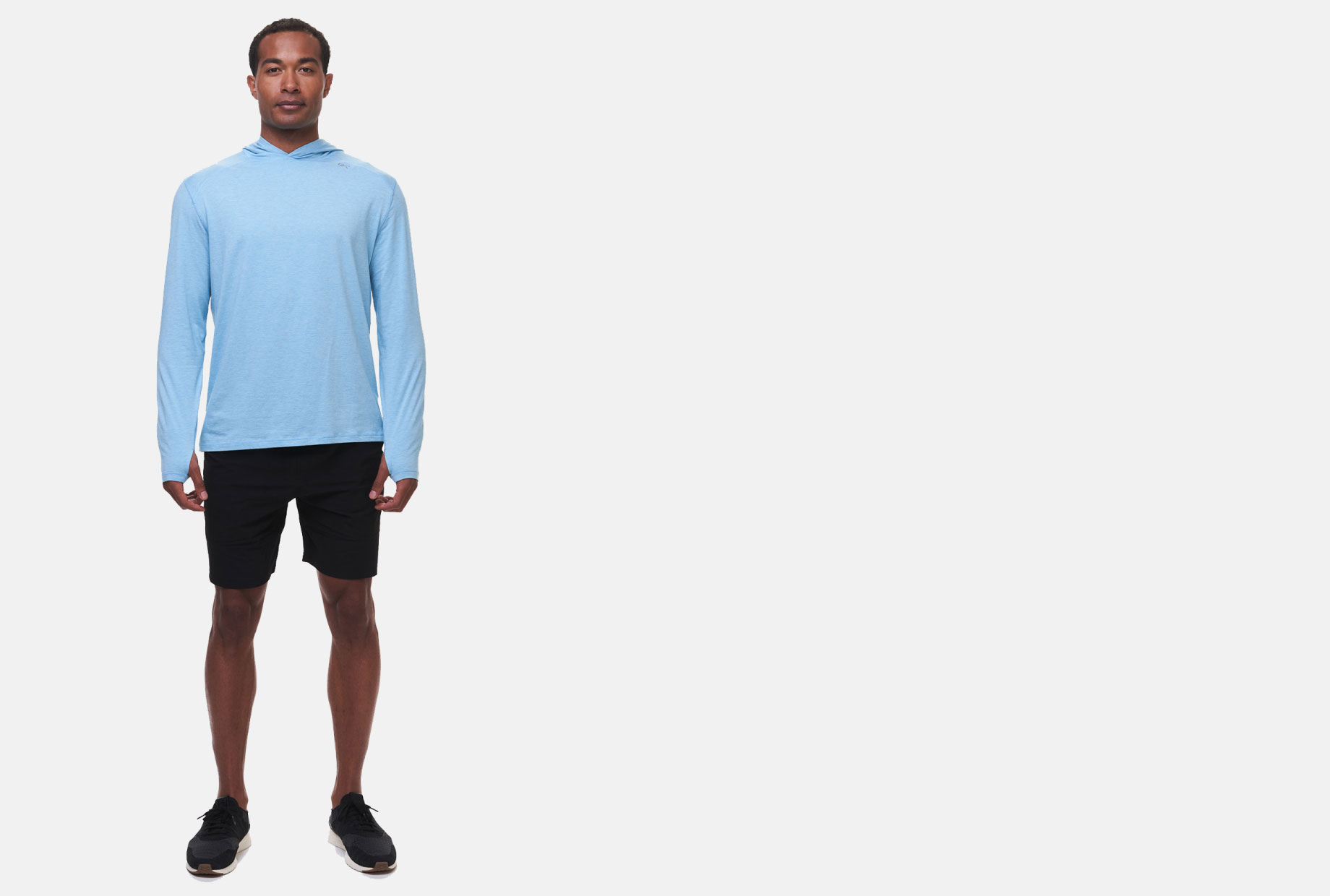 Men's Bamboo Carrollton Long Sleeve Hoodie by tasc Performance