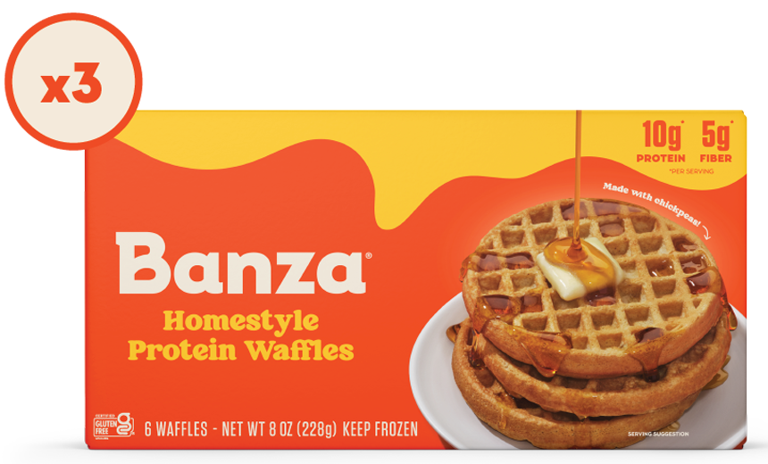 Homestyle Protein Waffles