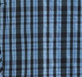 Check Hooded Windbreaker - Blue Check