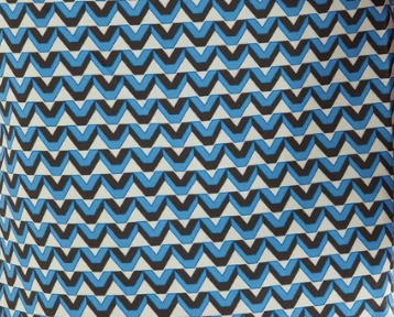 Printed Swim Short - Ocean Blue/Cacao V Monogram