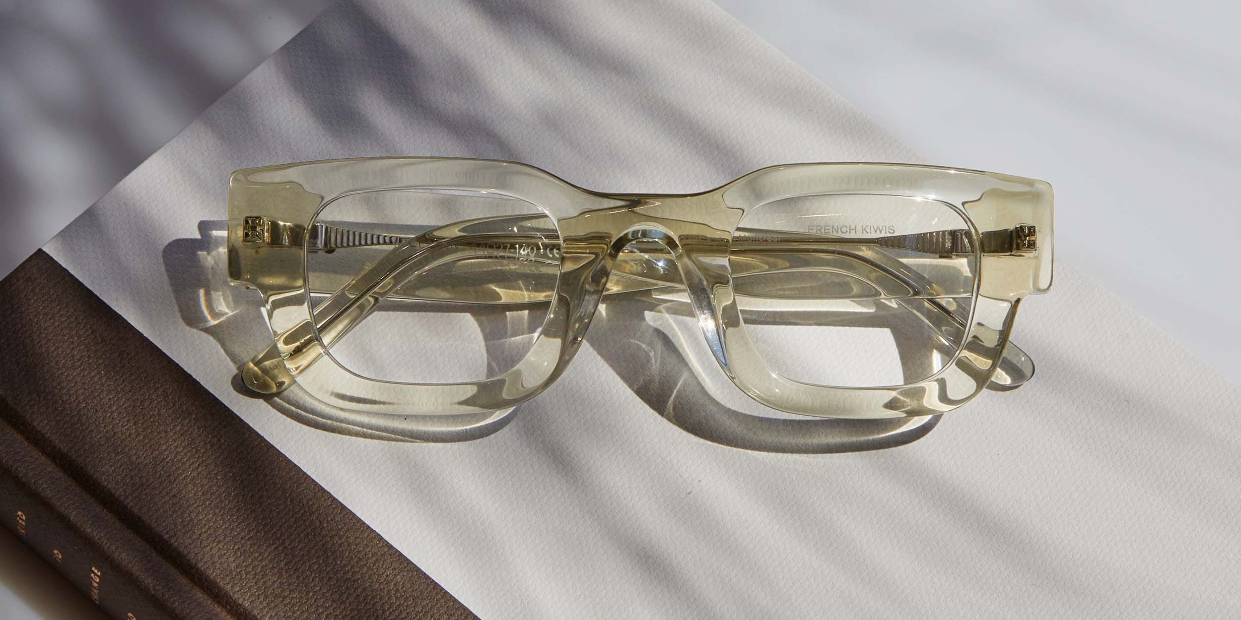 Photo Details of Valentin Grey Tortoise Reading Glasses in a room