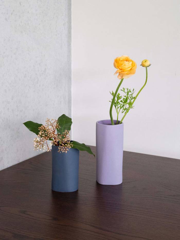 Fossil Mini Vase - Lilac