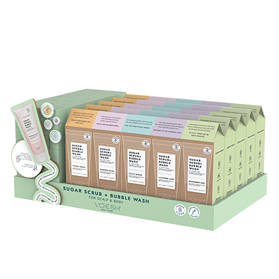 Sugar Scrub + Bubble Wash Display Kit
