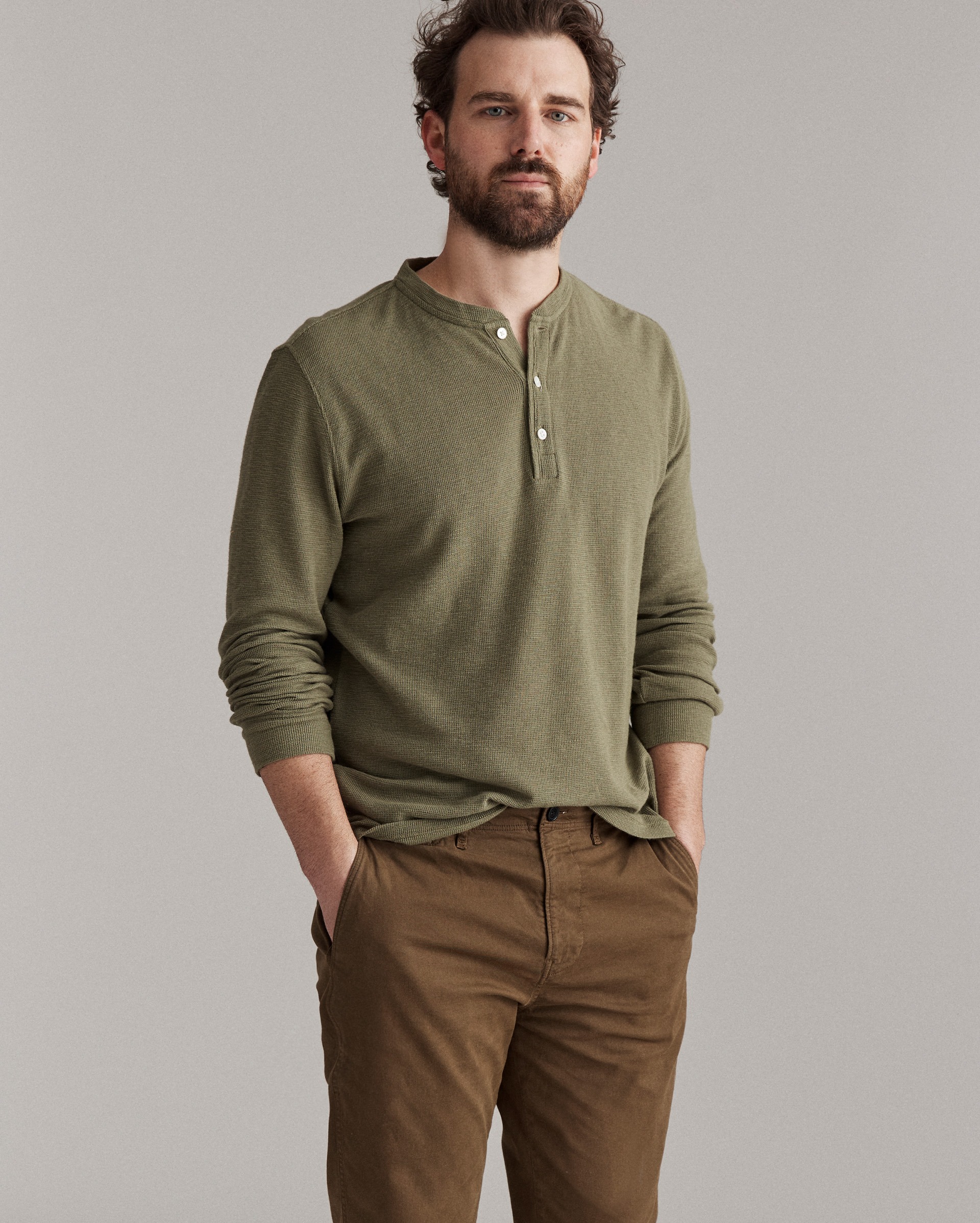 model shows the fit of the henley