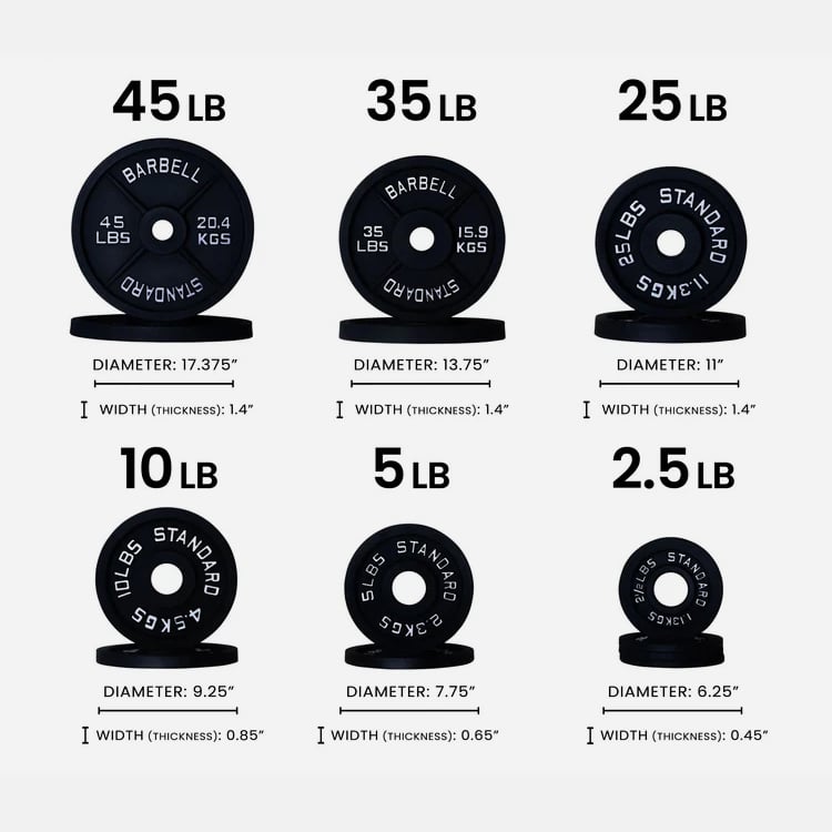 cast iron plate dimensions