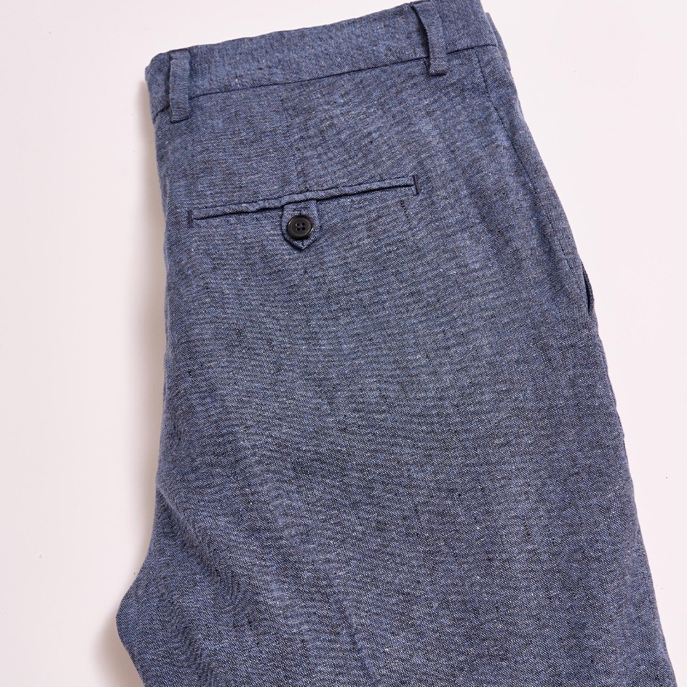 Silk Slub Donegal Flat Front Trouser – Billy Reid