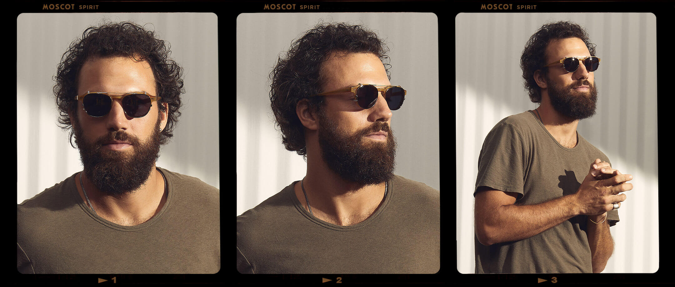 ARTHUR CLIP | Square Clip-on Sunglasses