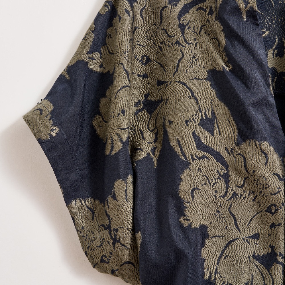 Juniper Jacquard Short Sleeve Blouse – Billy Reid Juniper Jacquard Short Sleeve Blouse – Billy Reid