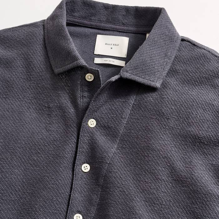 Hemp Cotton Twill Polo