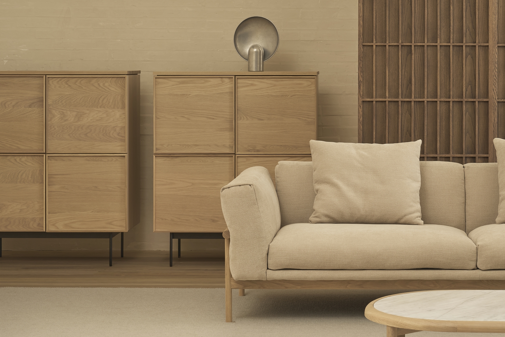 Yorke Timber Tall Highboard