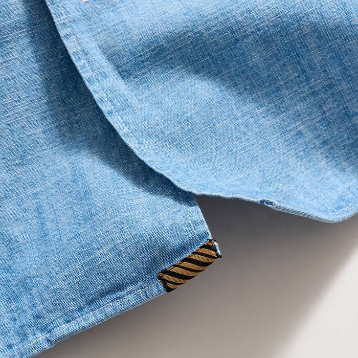 Short Sleeve Chambray Camp Shirt
