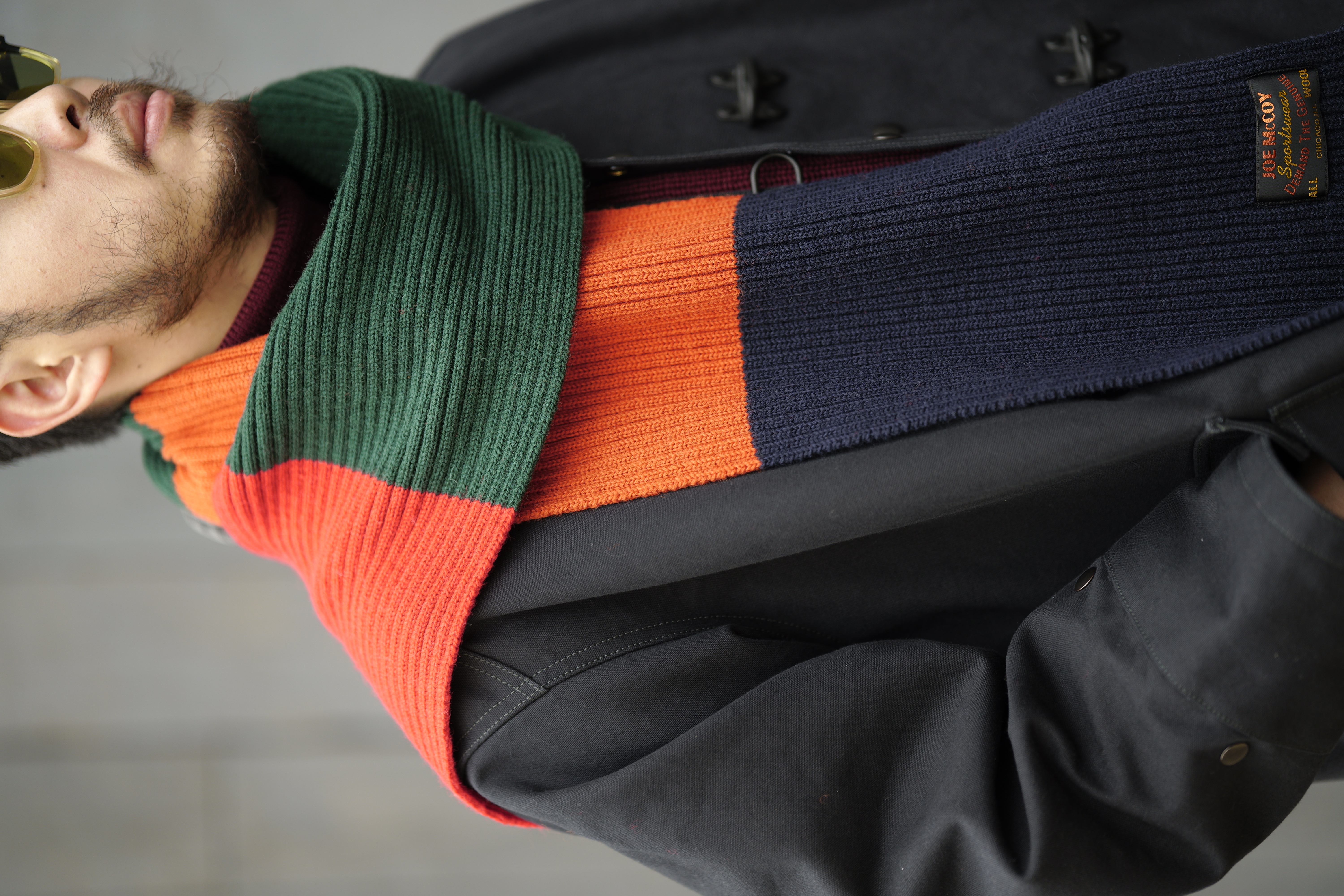 MULTI-COLOR CAMPUS SCARF – The Real McCoy's