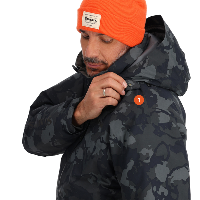 Simms Challenger Insulated Jacket Woodland Camo -  webstore