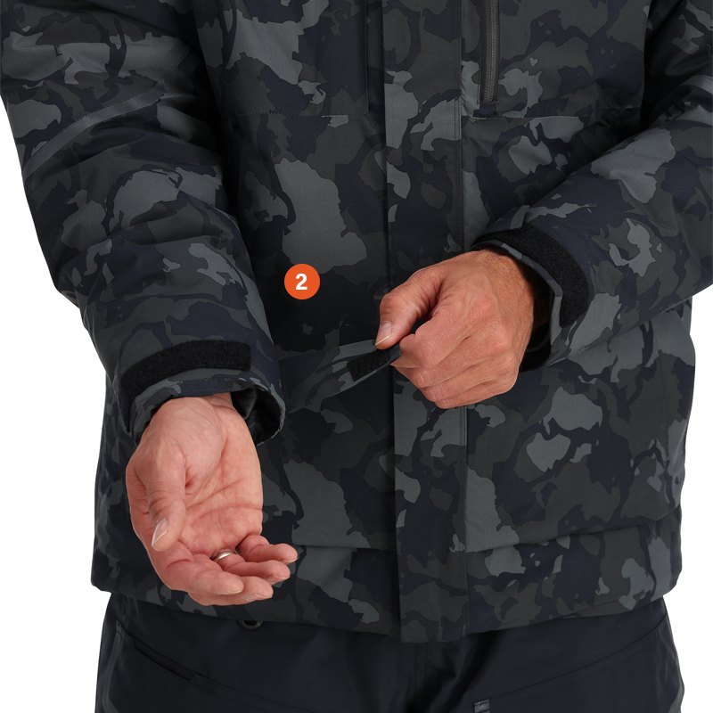 Kurtka wędkarska z membraną SIMMS Challenger Jacket - nowy model, wodoodporne kurtki wędkarskie, autoryzowany sklep Simms