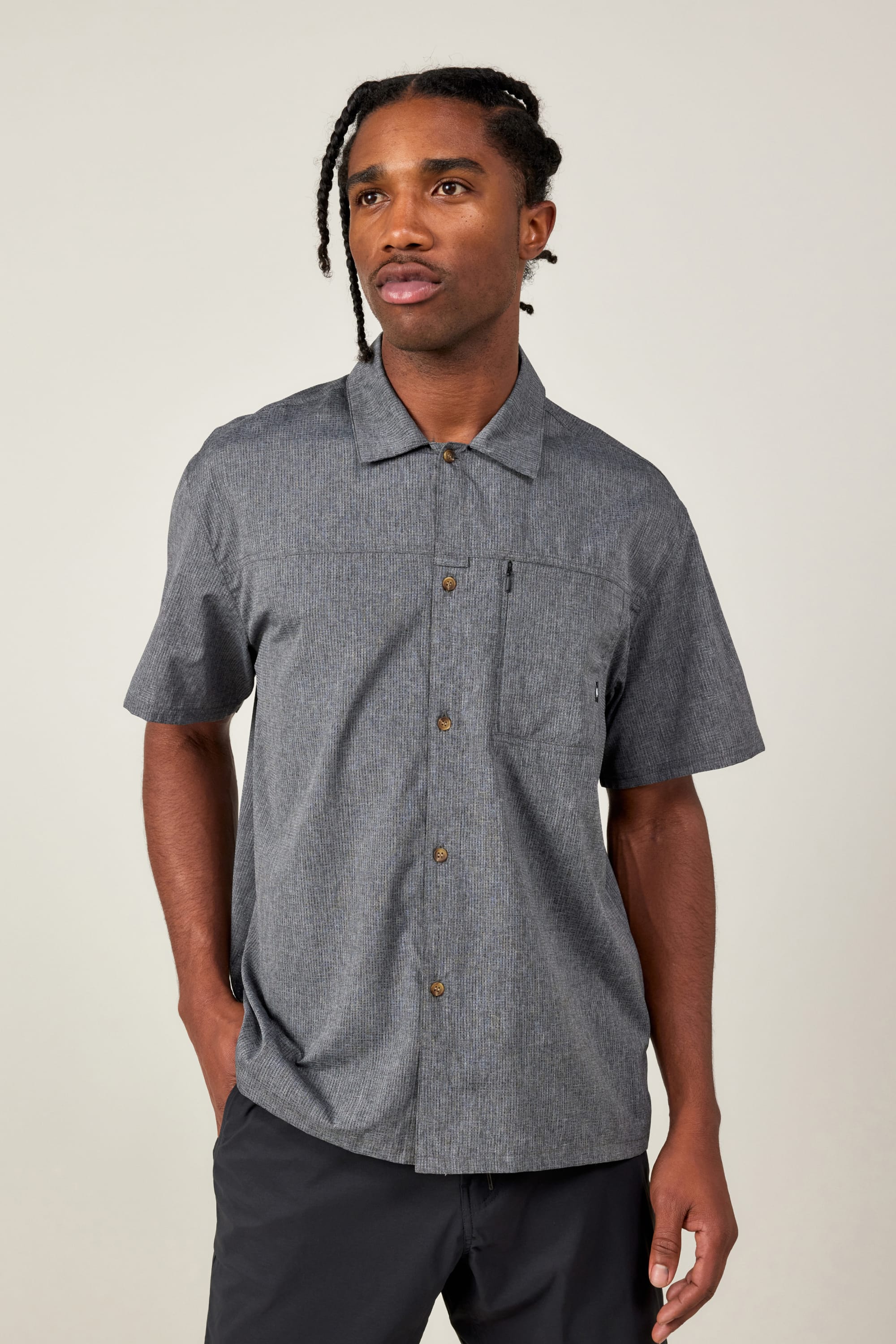 686 Men's Canopy Perforated Button Up 686.com 686 Men's Canopy Perforated Button Up 686.com