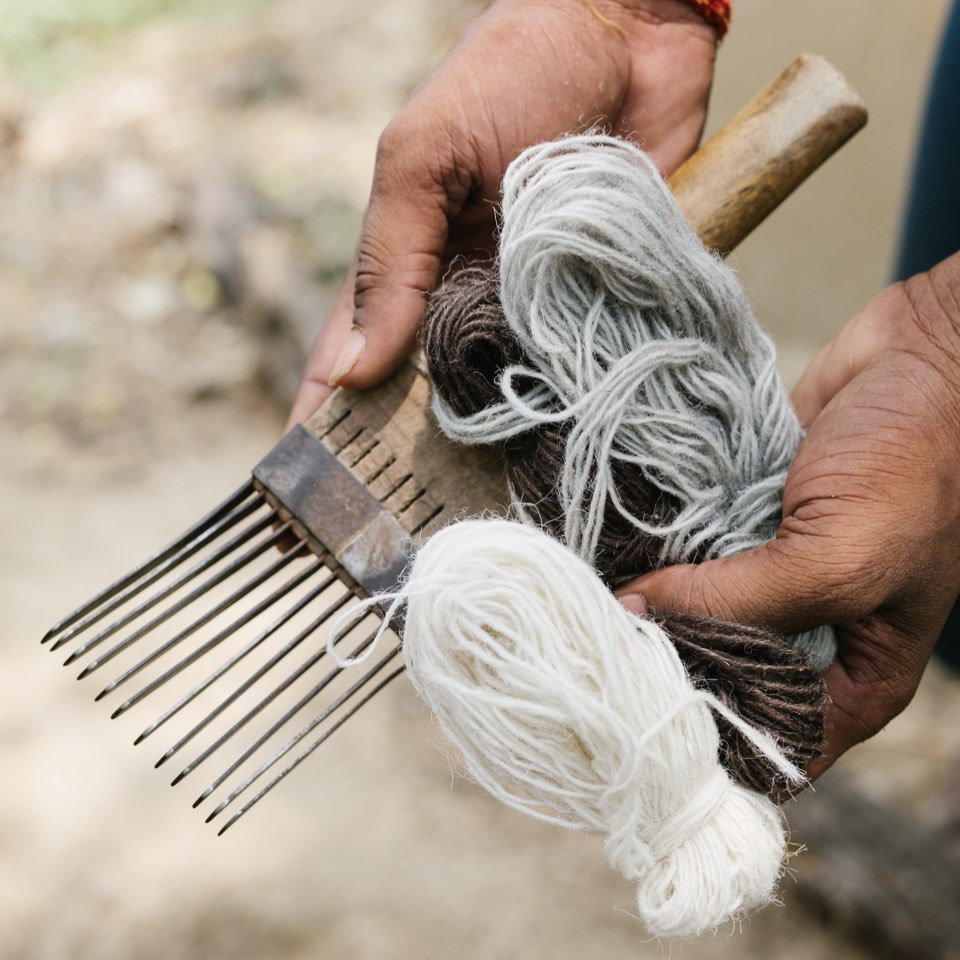 Hand-Knotted Wool Runner | The Citizenry