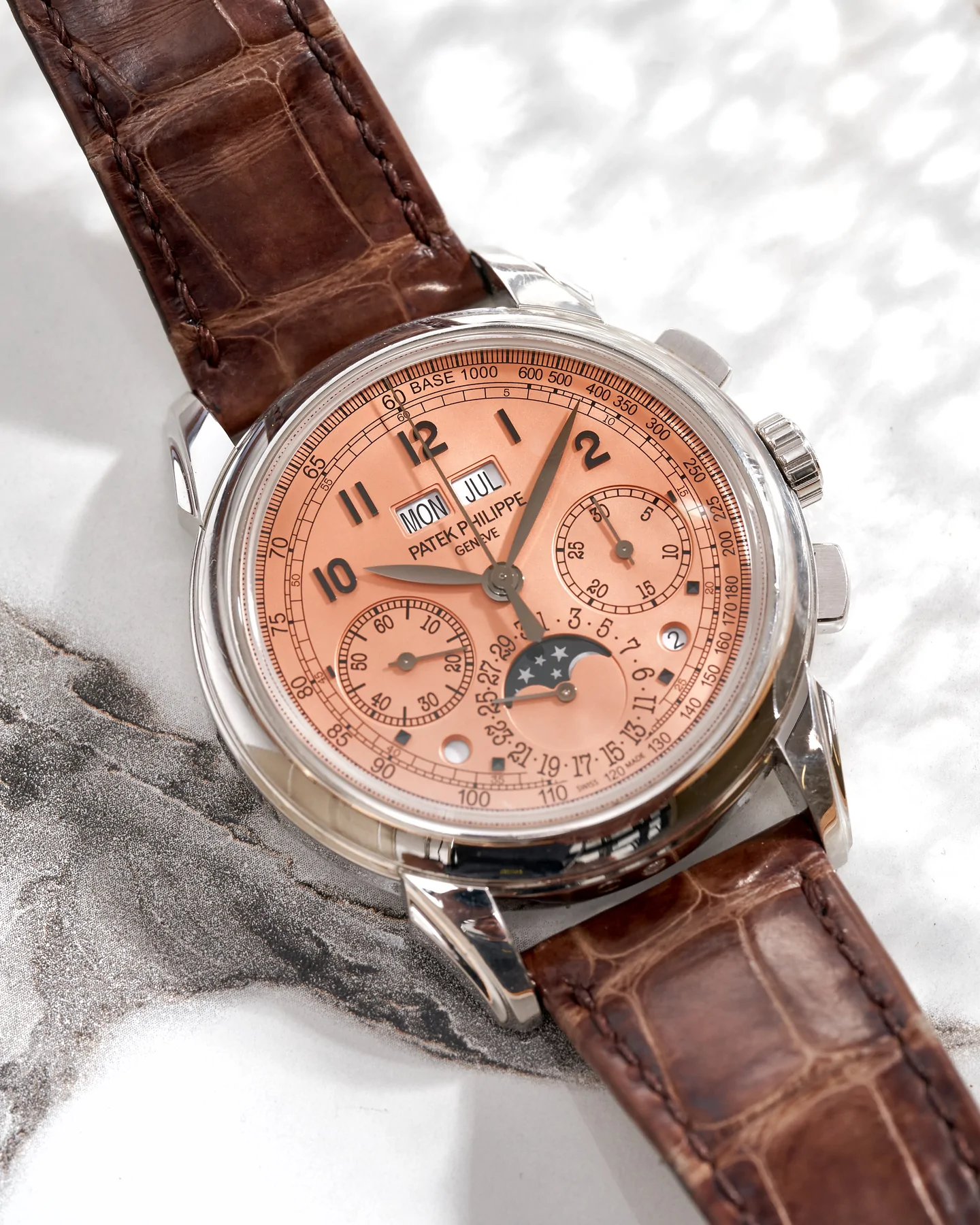 Patek Philippe Perpetual Calendar Chronograph Salmon Dial 2021 For patek-philippe-perpetual-calendar-chronograph-salmon-dial-2021-for