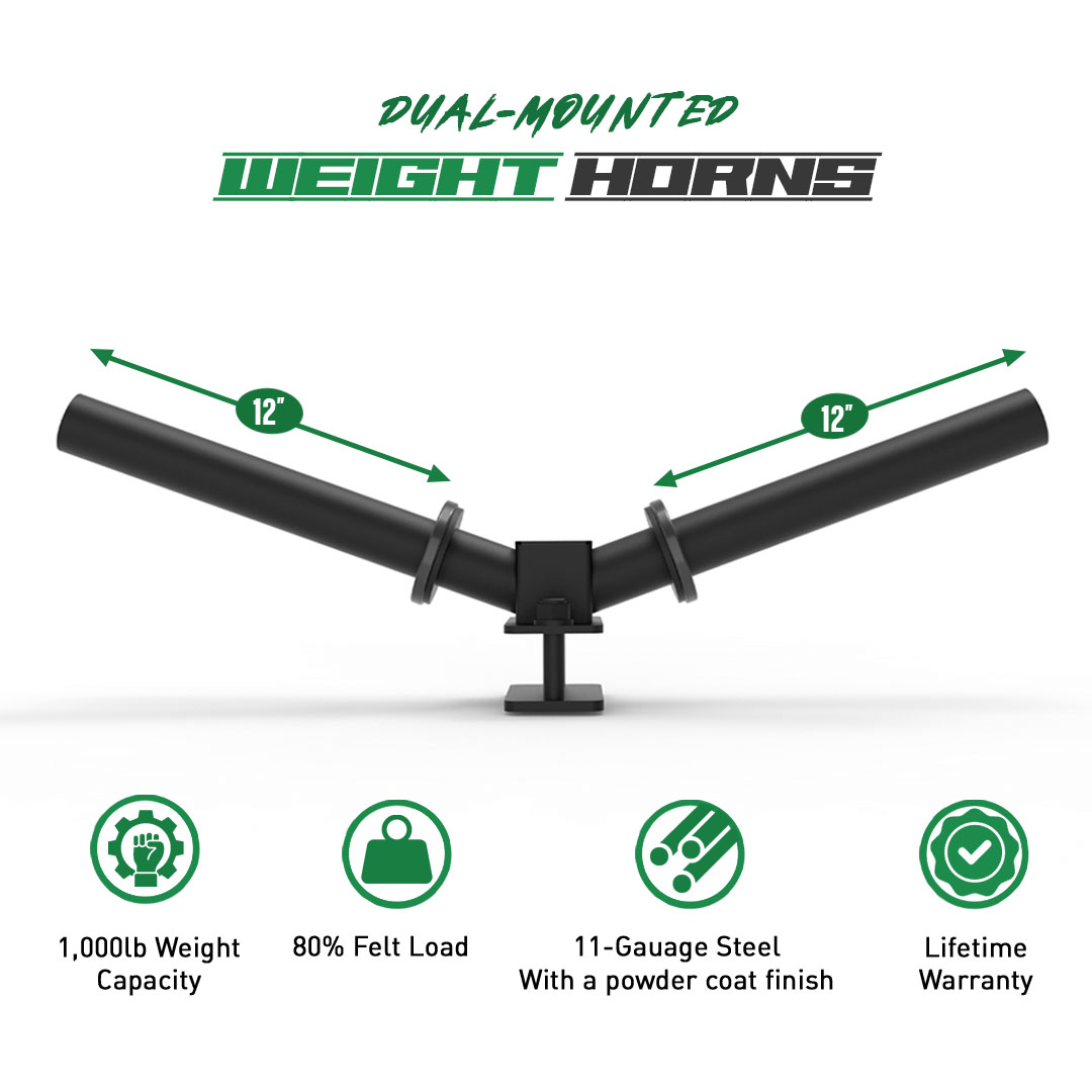 Dual Mounted Weight Horns Fringe Sport dual-mounted-weight-horns-fringe-sport