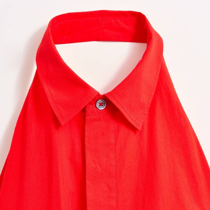 Flame Poplin Halterneck Dress with Pockets | Billy Reid Flame Poplin Halterneck Dress with Pockets | Billy Reid