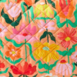 Popping Flowers Peach