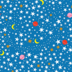 Stars and Moon