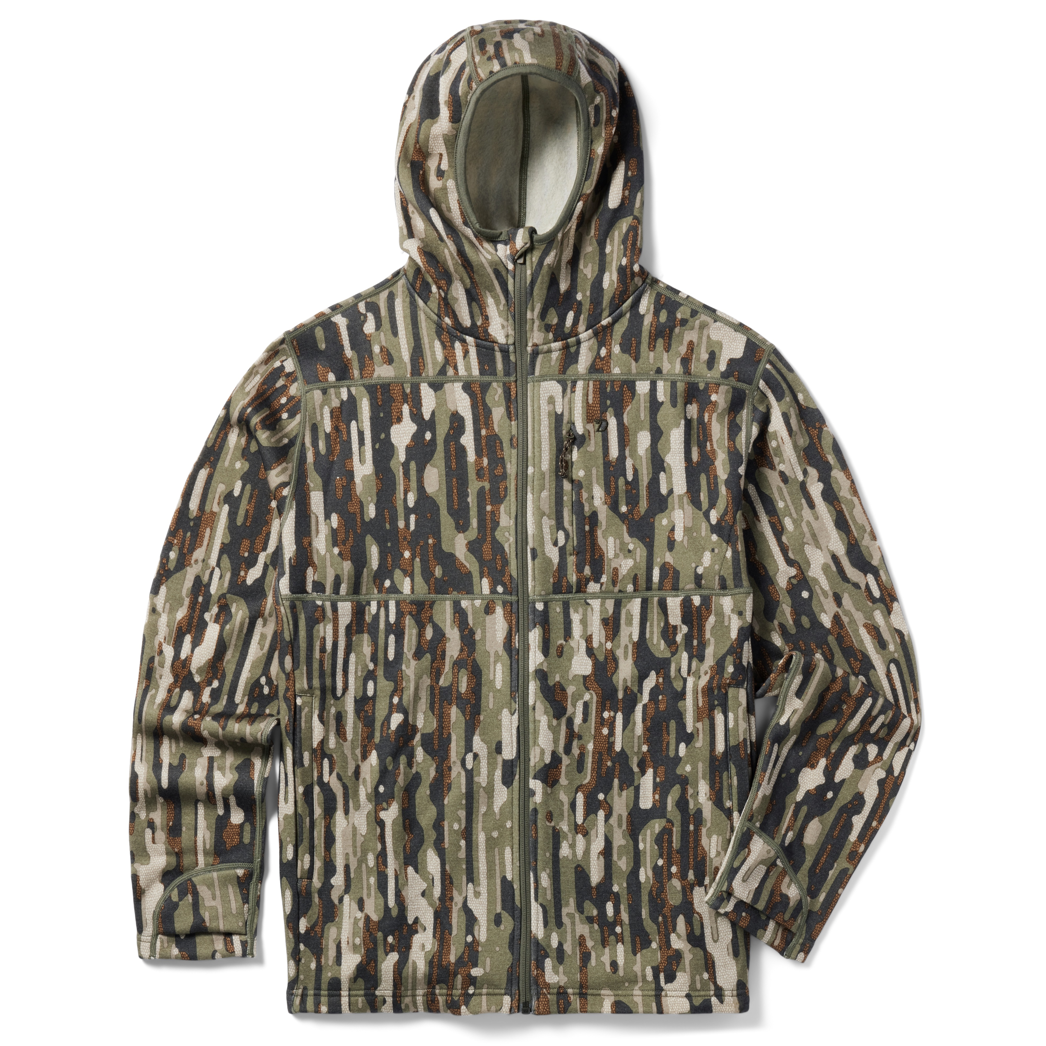 Barnburner Merino Guide Hoodie - Moss/Woodland – Duck Camp