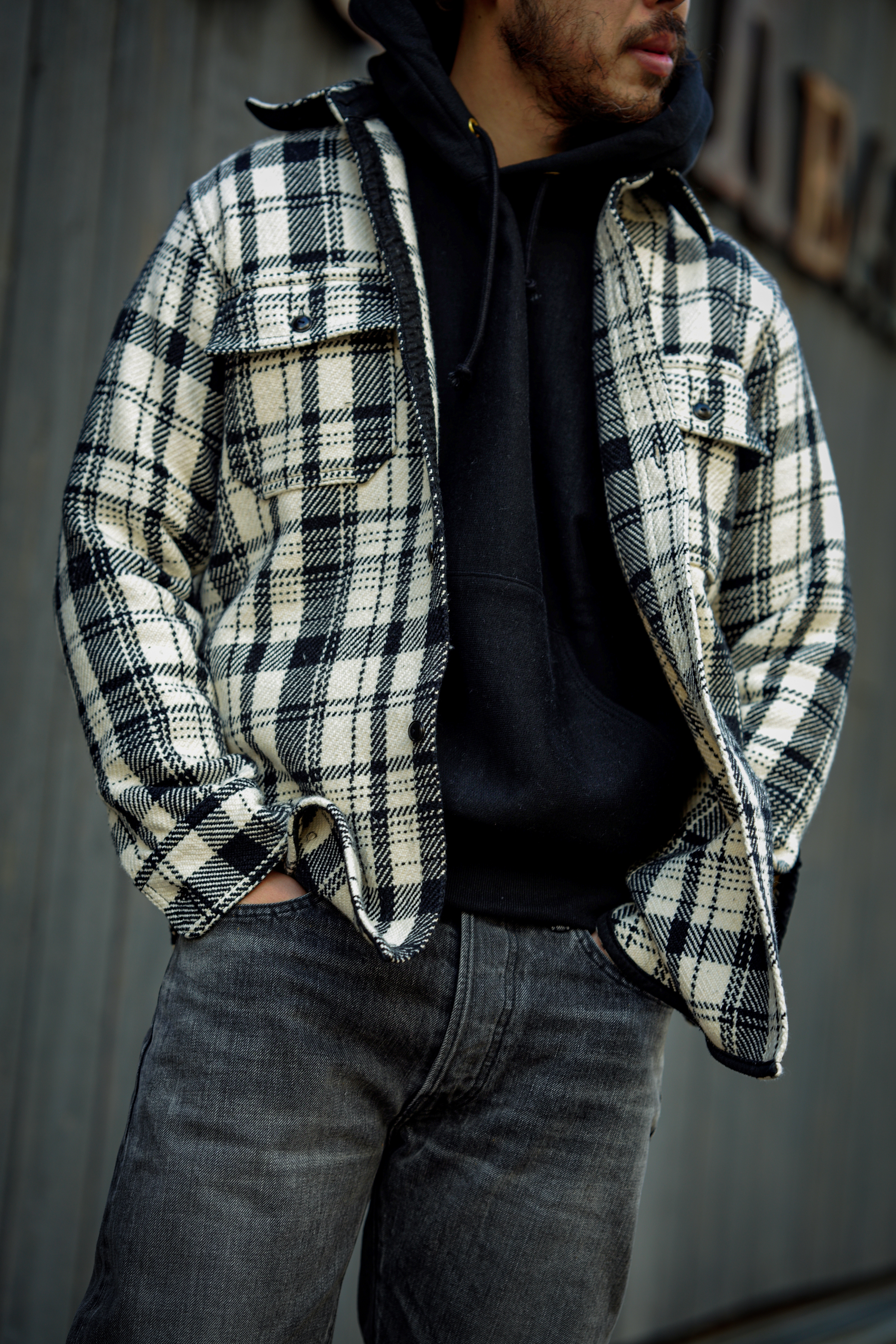 8HU HEAVY WEIGHT FLANNEL SHIRT – The Real McCoy's