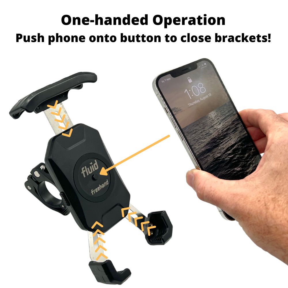 freehand Phone Holder â fluidfreeride UK