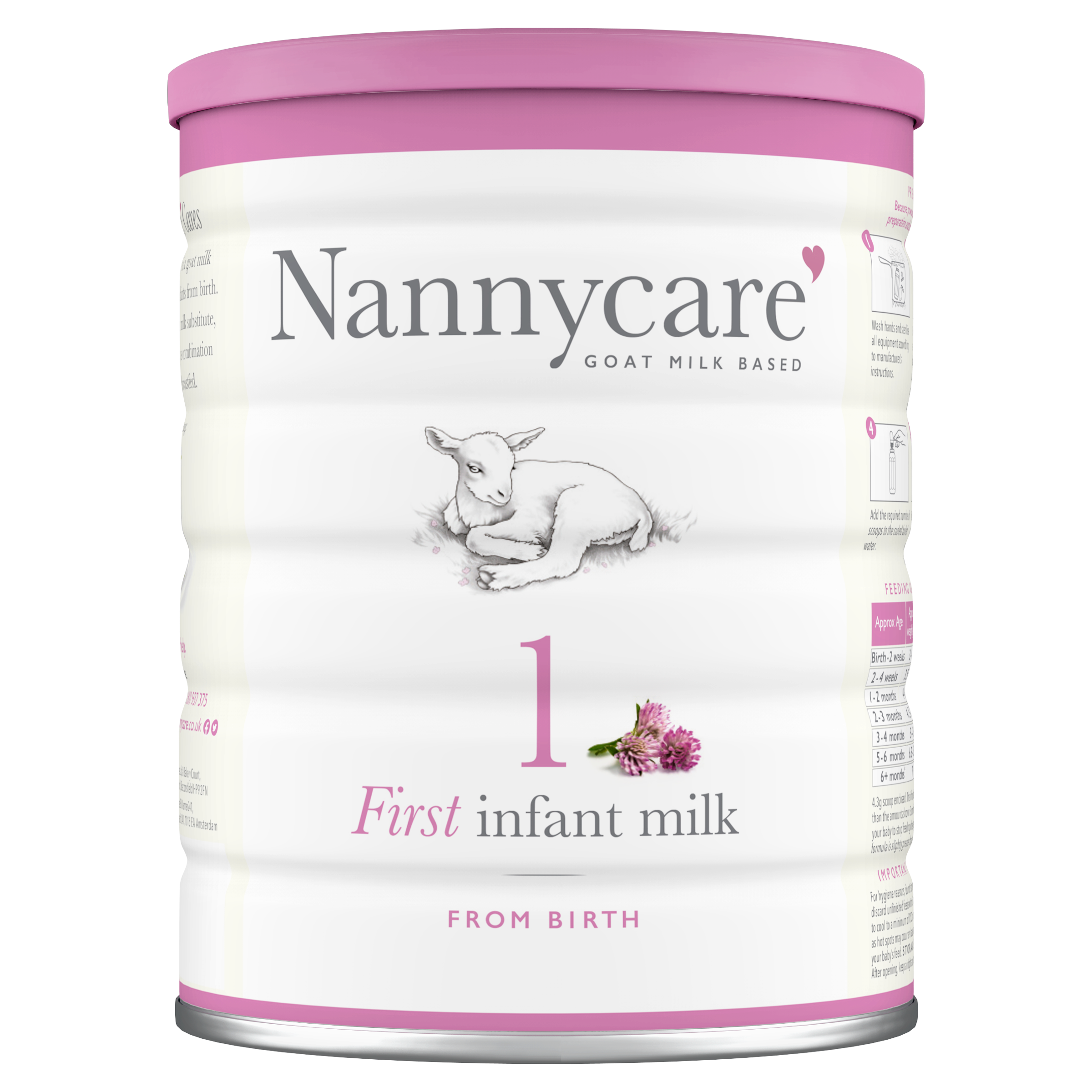 Nanny goat deals milk