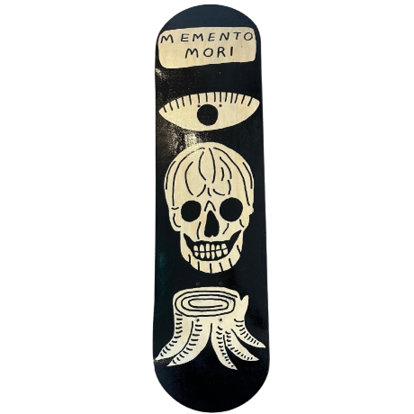 TOILETPAPER Snakes wood skateboard Art Object - DESIGN+ART TOILETPAPER  online on YOOX - 58043490HX