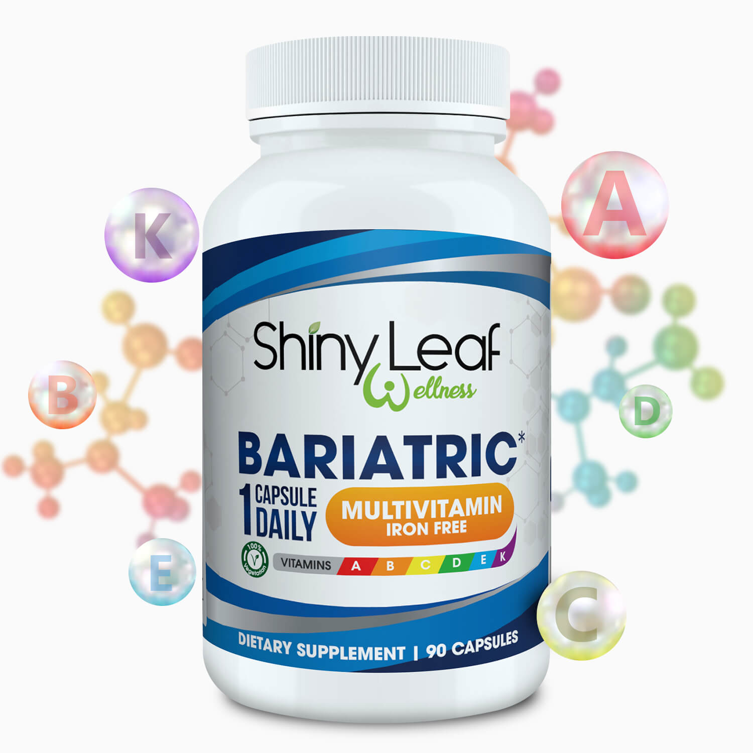 BARIATRIC MULTIVITAMIN IRON-FREE What's Inside