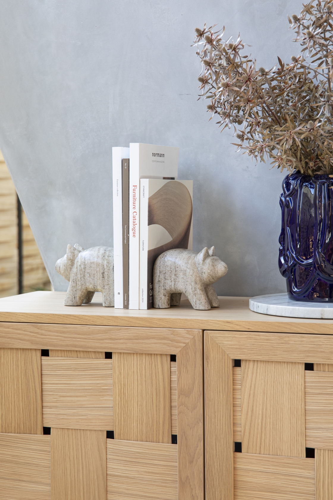 Lenora Marble Bookend - Nature
