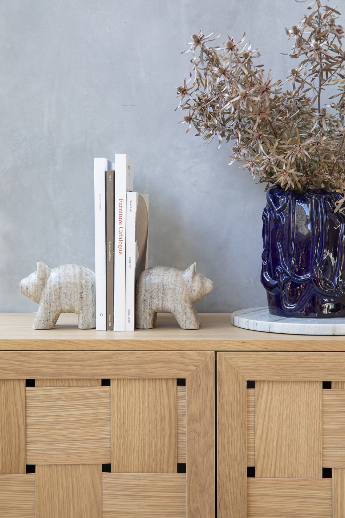 Lenora Marble Bookend - Nature