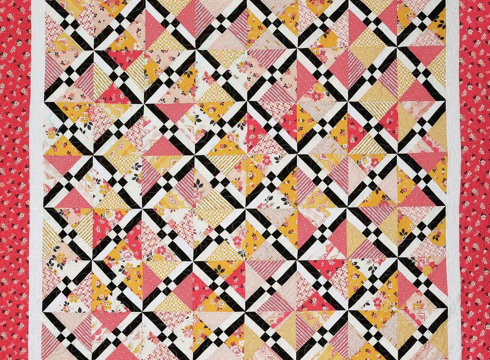 Checkered Lattice Quilt Tutorial