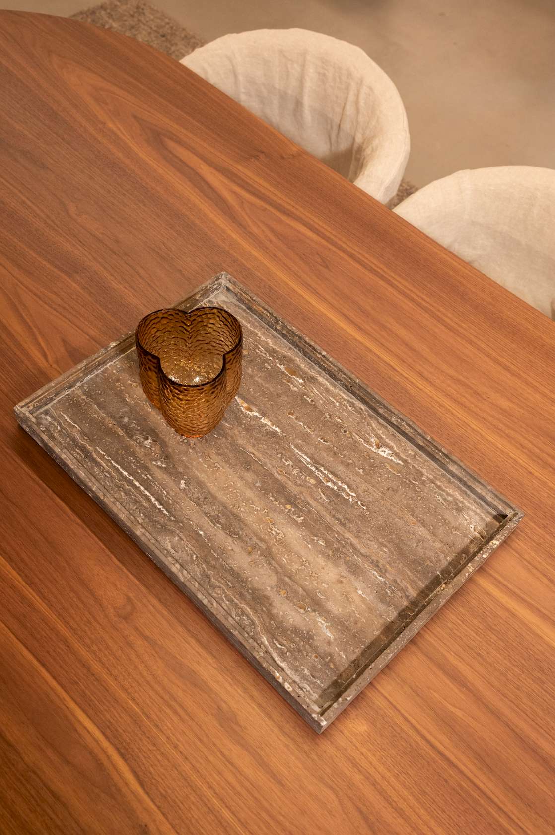 Tobi Travertine Tray