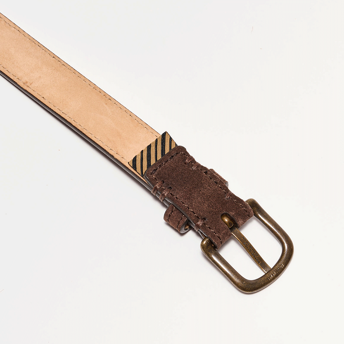 Interior of the belt.