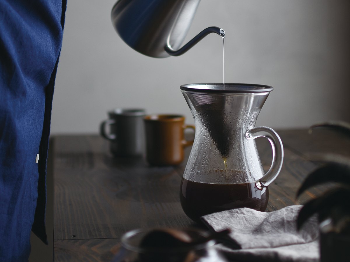 Kinto Pour Over Coffee Brewer with Stand