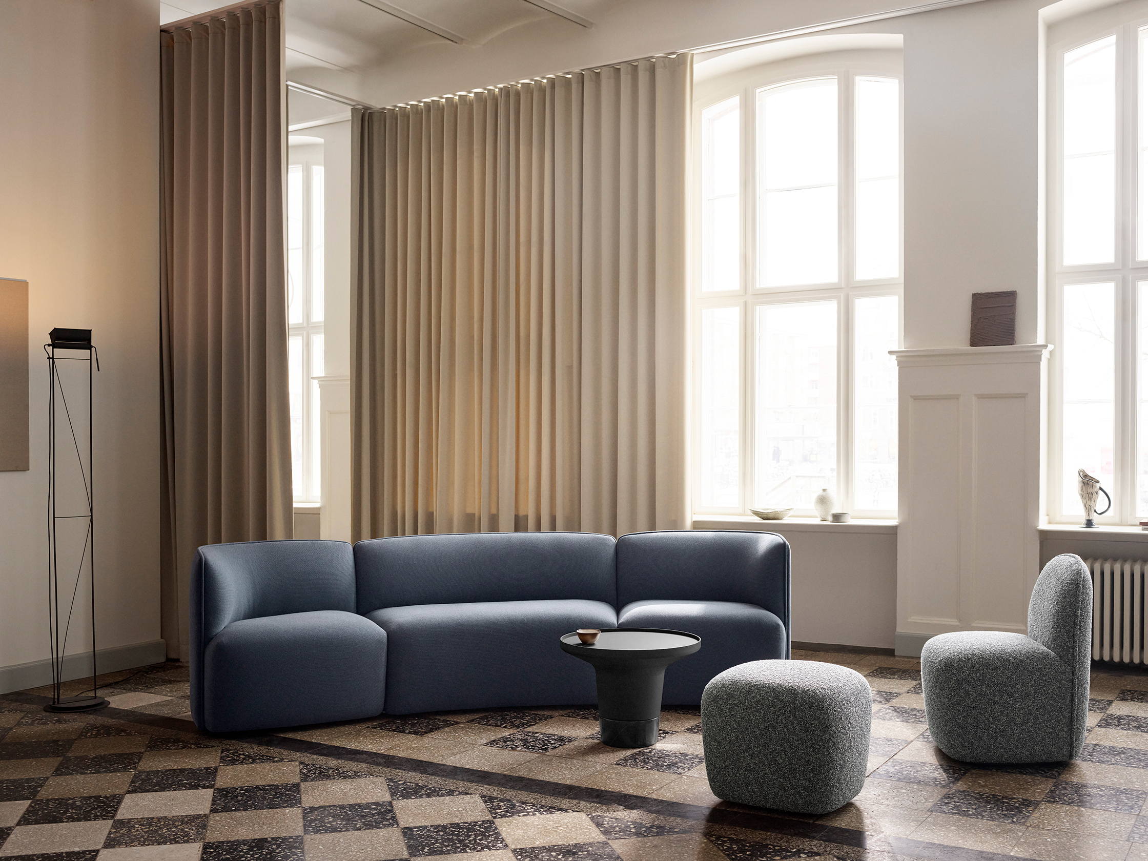 Panorama Compact Pouf